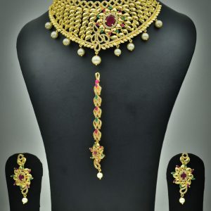 Bridal Choker Set 046
