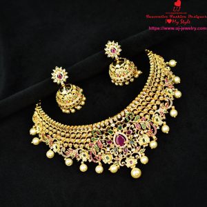 Bridal Choker Set 049