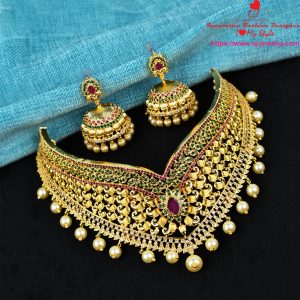 Bridal Choker Set 056