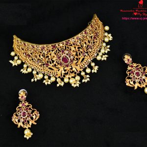 Bridal Choker Set 059