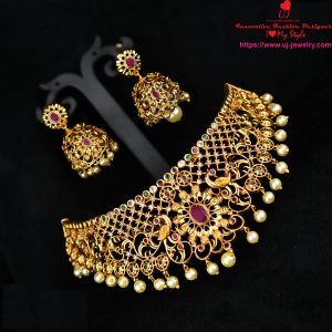 Bridal Choker Set 060