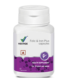 VESTIGE FOLIC & IRON PLUS