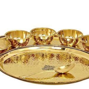 Brass Plate Thali 03