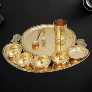 Brass Plate Thali 02